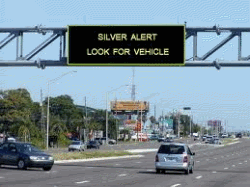 silver alert for finding missing seniors and elderly