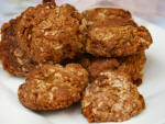 Banana Oatmeal Walnut Cookies