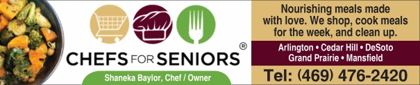 Meal Service for Seniors Arlington, Grand Prairie, Cedar Hill, Mansfield, DeSoto