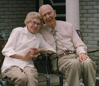 Elderly couple