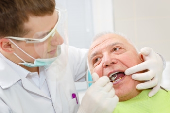 Importance of good dental care among elderly.