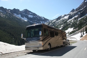 Motor home rv travel